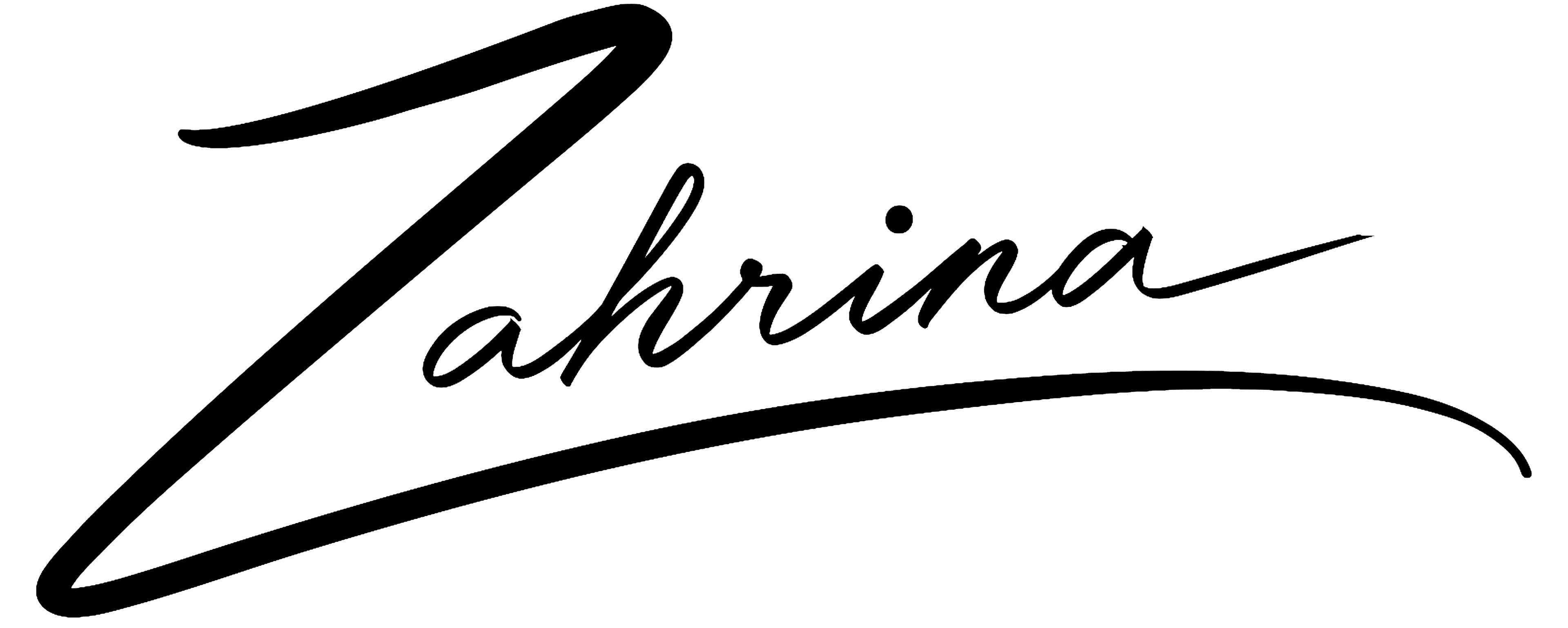 Cropped zahrina black logo.png